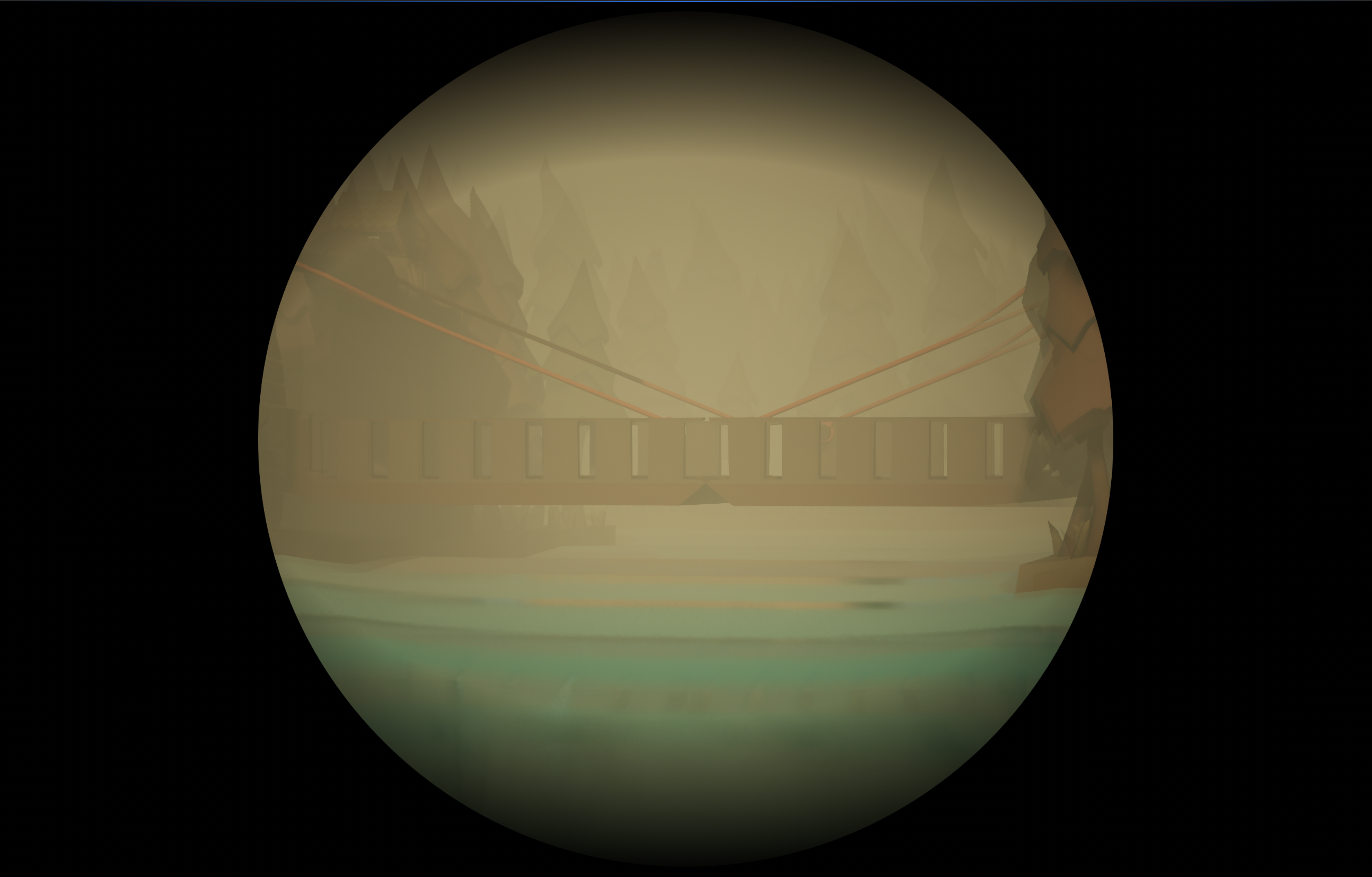 Spyglass View of the first Drawbridge